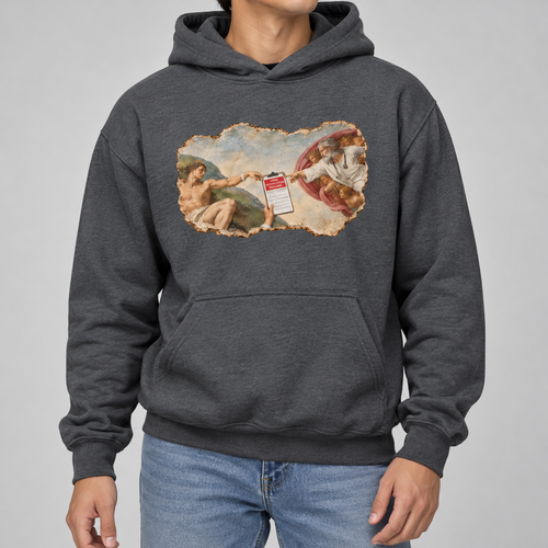 Creation of Adam Require Prior Authorization Hoodie | Prior Authorize This.
