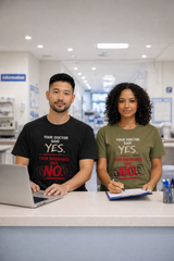 Your Insurance Said No T-Shirt — Prior Authorization Protest Tee | Prior Authorize This