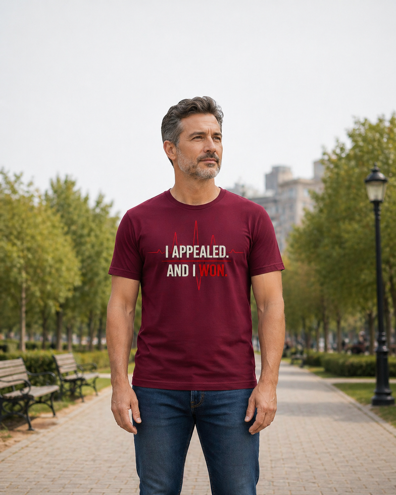 I Appealed and I Won T-Shirt — Insurance Appeal Victory Apparel | Prior Authorize This